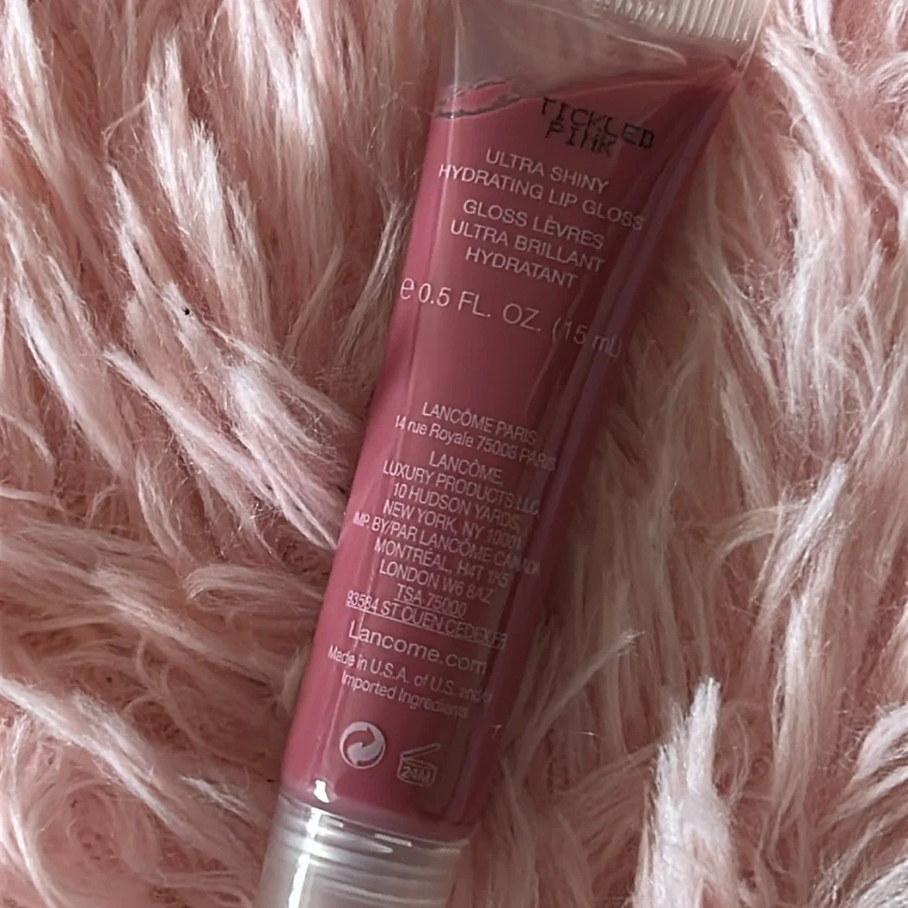 Lancome 08 Tickled Pink: creamy dusty rose Full SIZE Juicy Tube Lip gloss